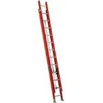 Louisville FE3224 24' Fiberglass Extension Ladder