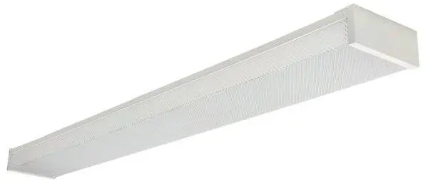 4 Ft. 120-Volt 3800 Lumens White Integrated LED Wraparound Light With Prismatic