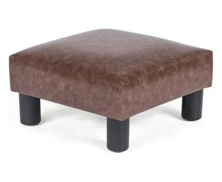 Joveco Ottoman Footrest Stool Small Square Footstool