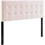 Modway Lily Biscuit Tufted Performance Velvet Headboard