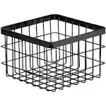 Get WB-664-MG Wire Basket 6 x 6in. 4 Square Meta