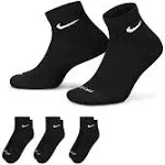 Nike Everyday Plus Cushioned Training Ankle Socks (3 Pairs)