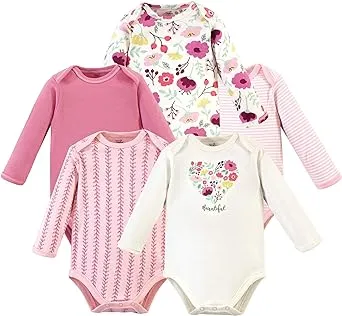 Touched by Nature Organic Cotton Long-Sleeve Bodysuits Boho Fox / 6-9 Months