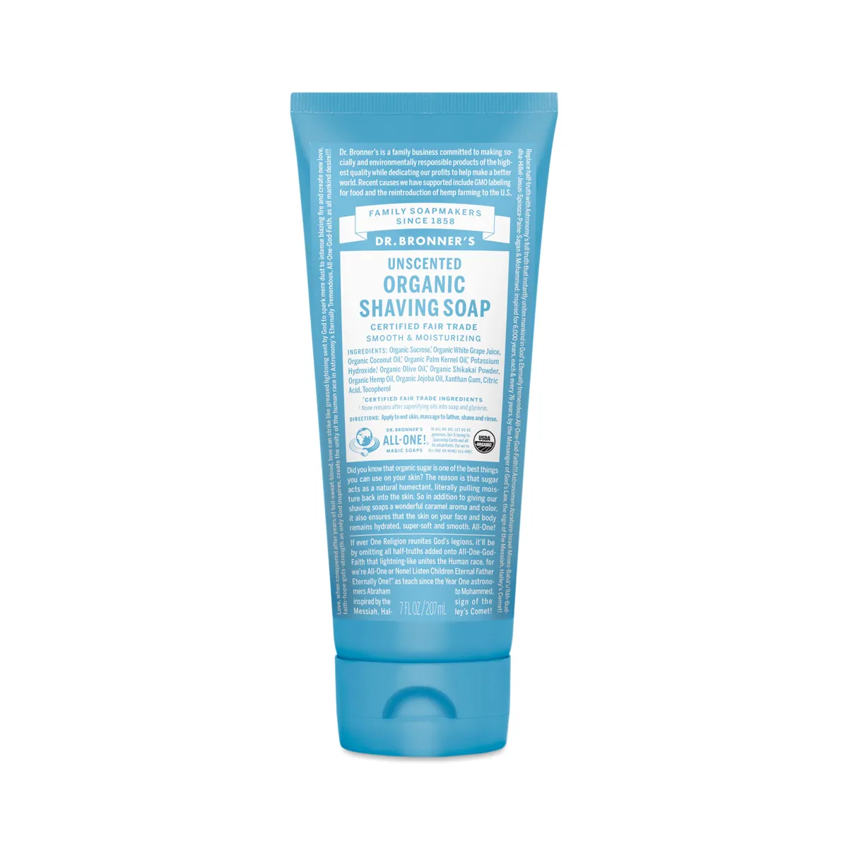 Dr Bronner's Organic Shaving Soap