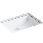 Kohler 2215-0 Ladena Undermount Bathroom Sink White