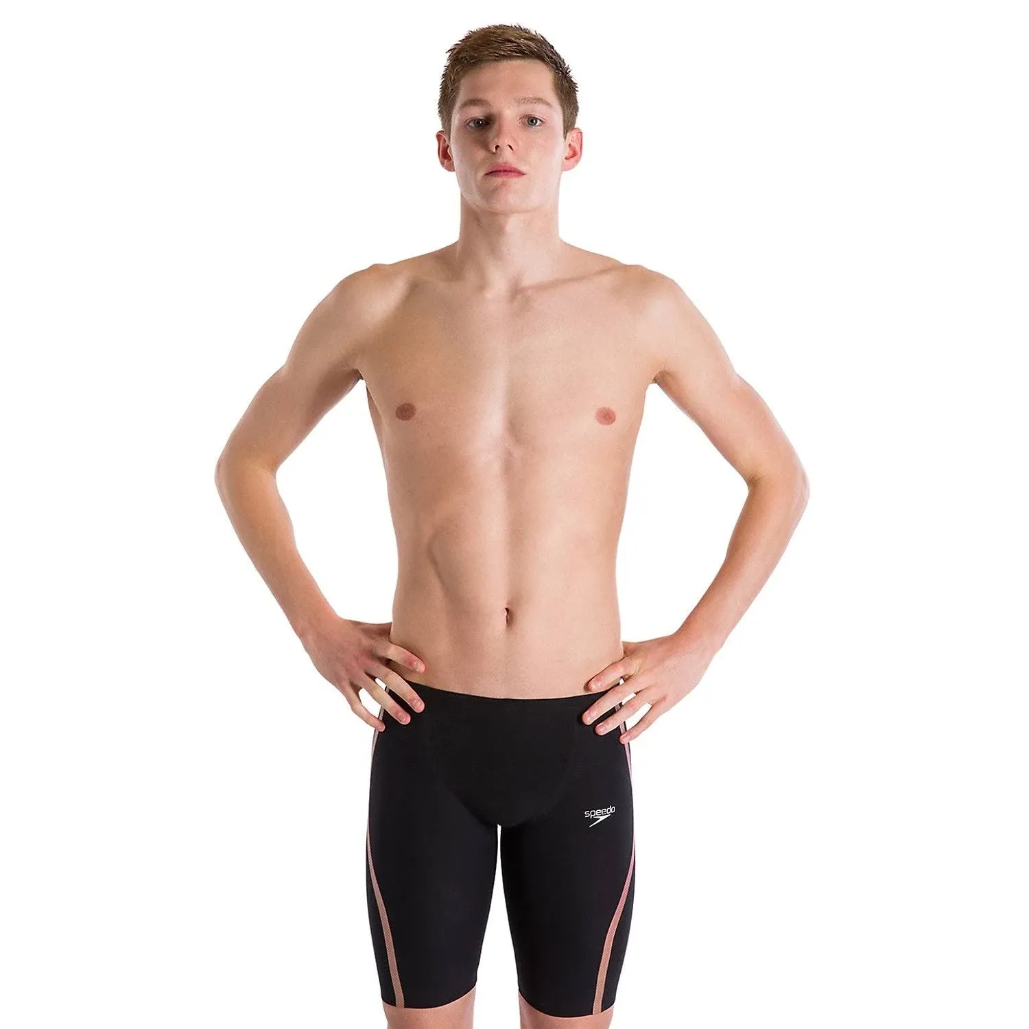 Speedo Fastskin LZR Pure Intent Jammer (Black/Rose Gold) 24