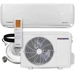 Pioneer 12,000 BTU SEER2 Ductless Mini-Split Inverter++ Energy-Star Air Conditioner Heat Pump System Full Set 230V