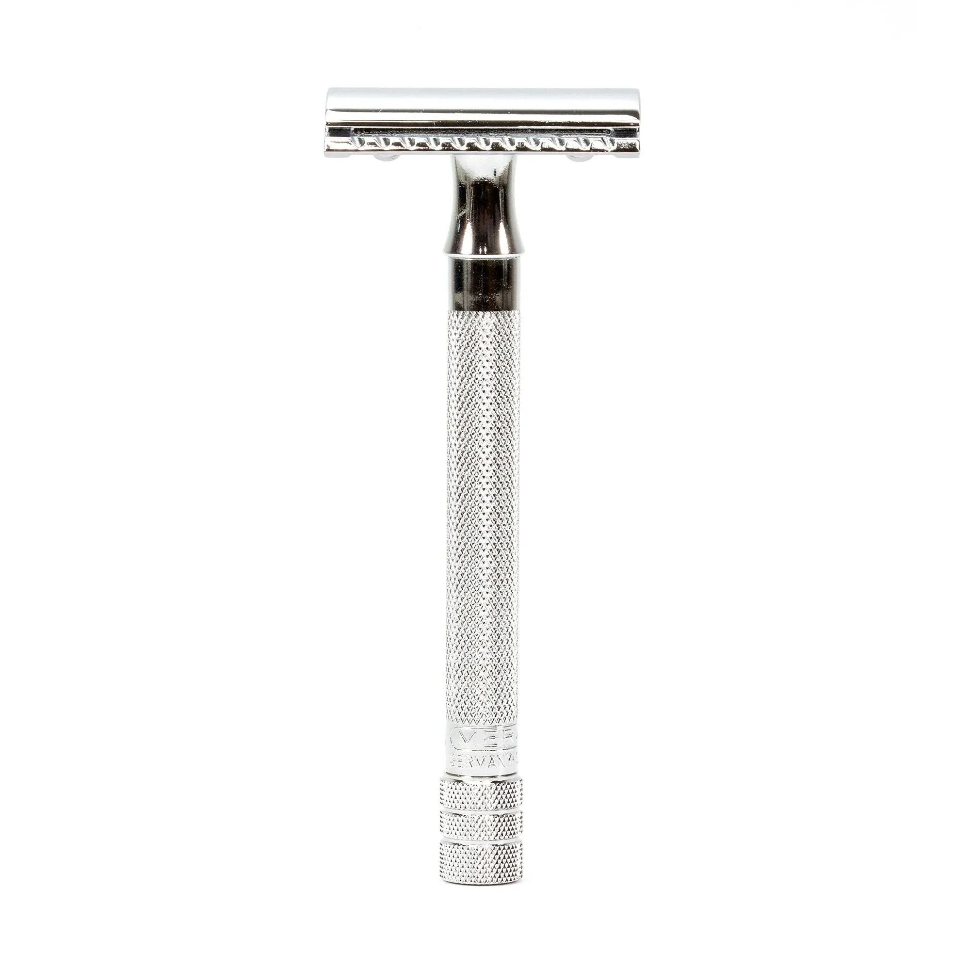 Merkur Long Handled Progress Adjustable Double Edge Safety Razor