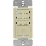 Enerlites HET06A 1-5-10-15-20-30 Minutes Preset In-Wall Countdown Timer Switch