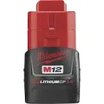 Milwaukee Electric Tool 48-11-2430 M12 Redlithium 3.0 Compact Battery Pack