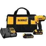 Dewalt 20V MAX Cordless Drill/Driver Kit DCD771C2