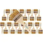 24 Pack - 3&#034; Chip Brushes for Paints, Stains, Varnishes, Glues &amp; Gesso