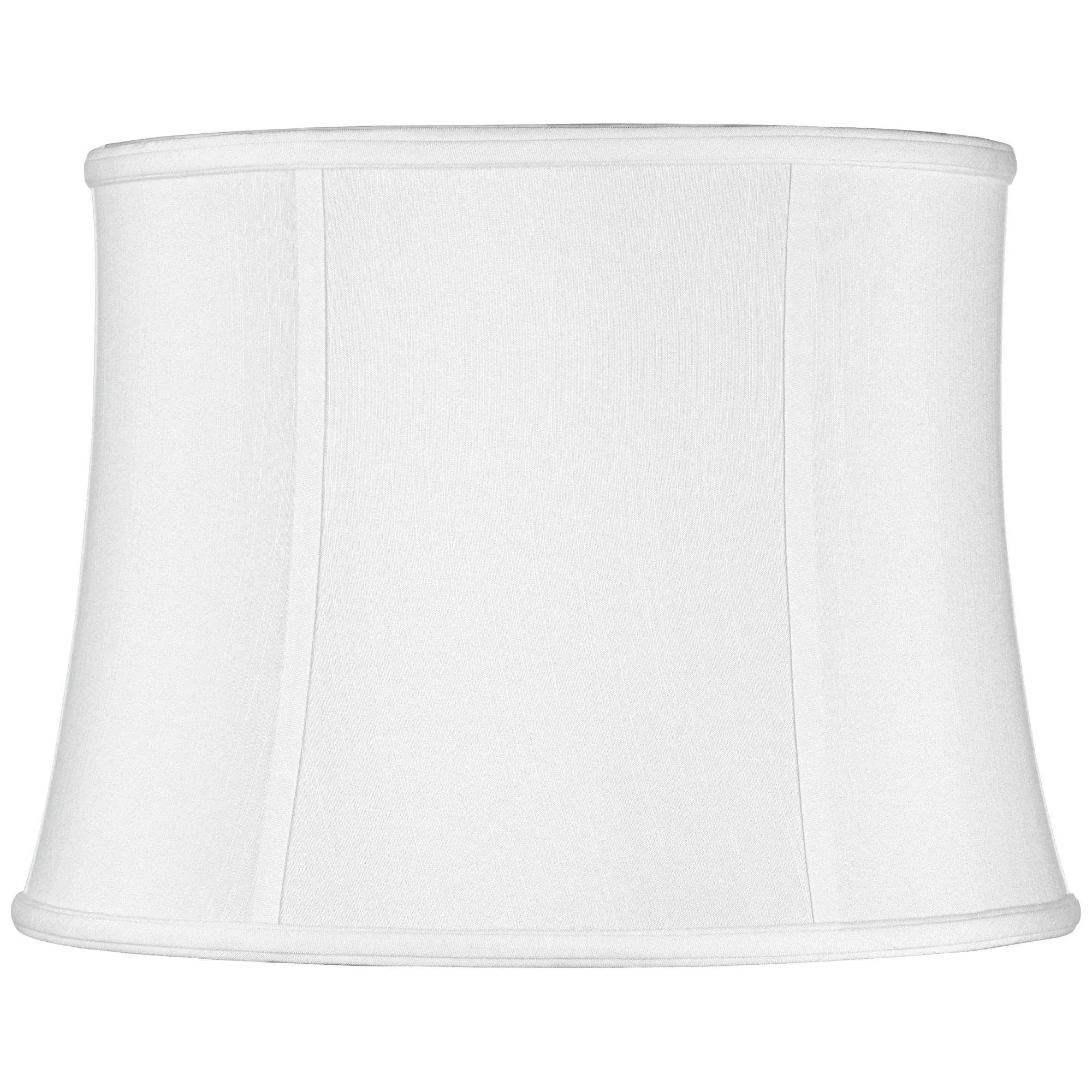 Imperial Shade Imperial Collection White Drum Lamp Shade 14X16x12 (Spider)