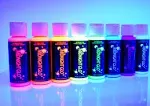 Midnight Glo UV Neon Face &amp; Body Paint Glow - Blacklight Reactive Fluorescent...