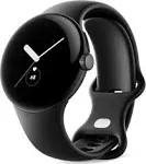 Google Pixel Watch - Matte Black Case/Obsidian Active Band - Bluetooth/Wi-Fi