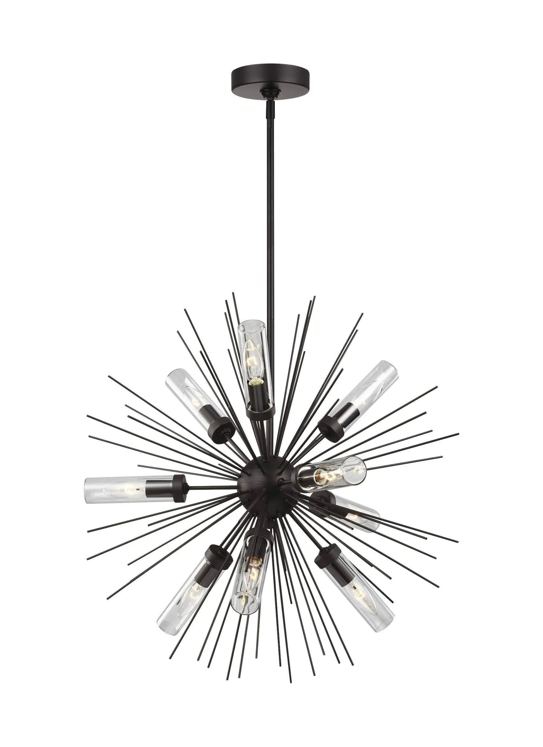 Feiss Hilo 9-Light Outdoor Chandelier in Oil Rubbed Bronze