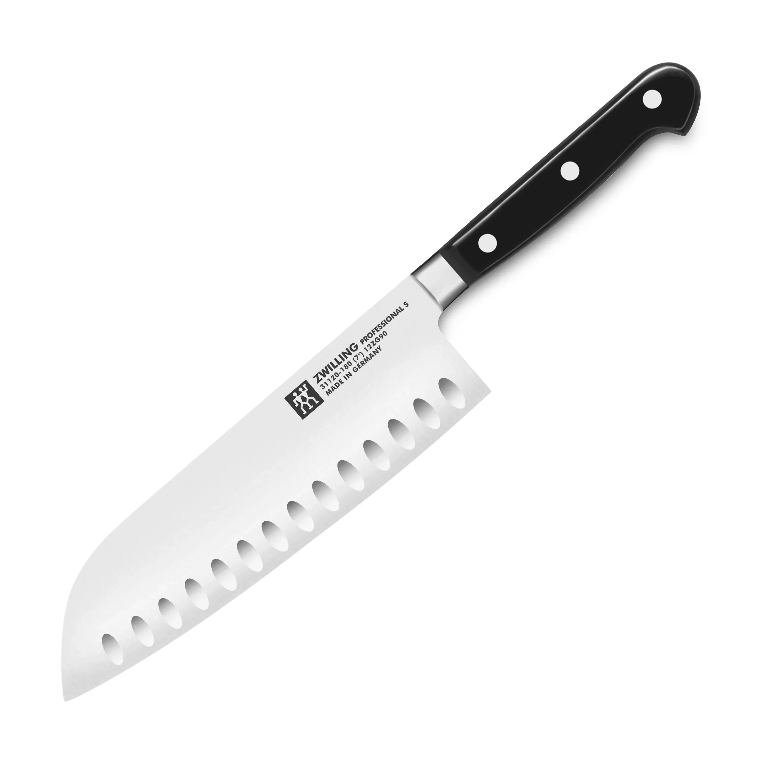 Zwilling J.A. Henckels Professional S 7" Hollow Edge Santoku Knife