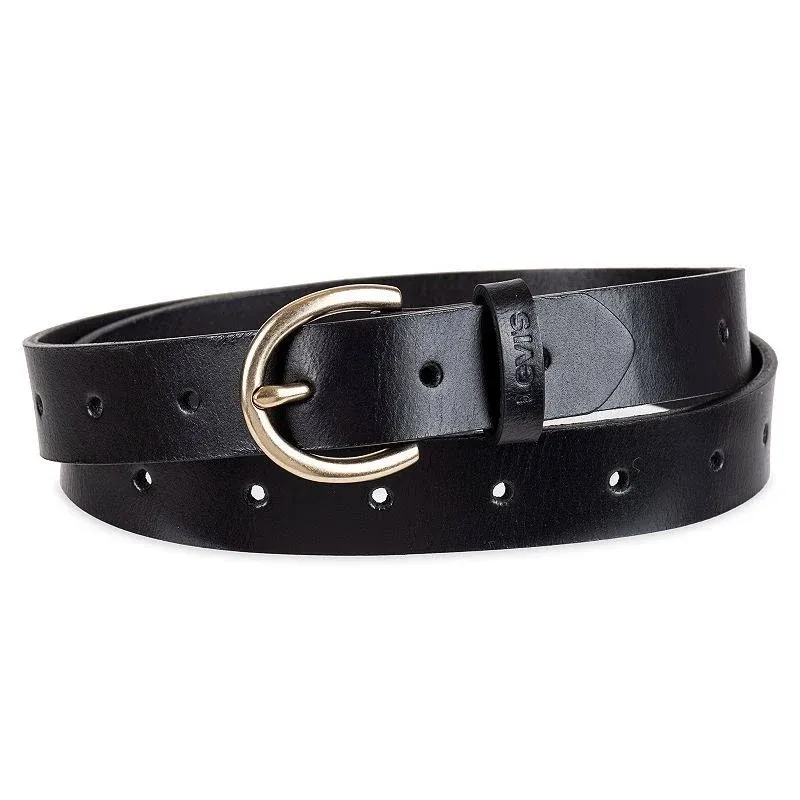 Women's & Plus Levi's® Perforated Casual Leather Belt