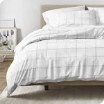 Bare Home Soft Hypoallergenic Microfiber Duvet Cover and Sham Set