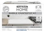 Rust-Oleum Home Countertop White Marble Satin Countertop Refinishing Kit | 384964