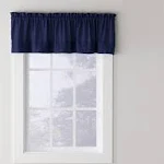 Saturday Knight Holden Curtain Valance; Navy