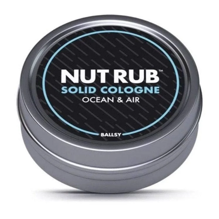 Ballsy Body & Groin Rub, Cologne for Everywhere, with Beeswax, Coconut and Sunflower Seed Oil