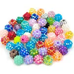 12mm Rhinestone Beads 100pcs 12mm Diameter Charms Mix Colors Randomly for Jewelry ...