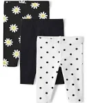 The Children's Place Girls' Assorted Capri Leggings 3 Pack