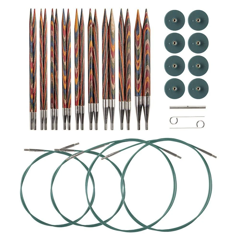 Knit Picks Painted Options Wood Interchangeable Knitting Needle Set