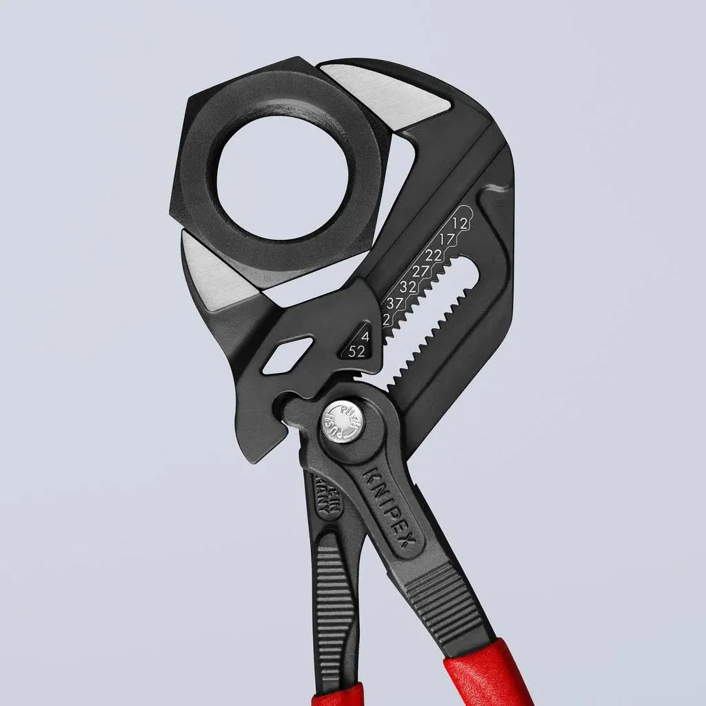 Knipex 10" Pliers Wrench, Black Finish