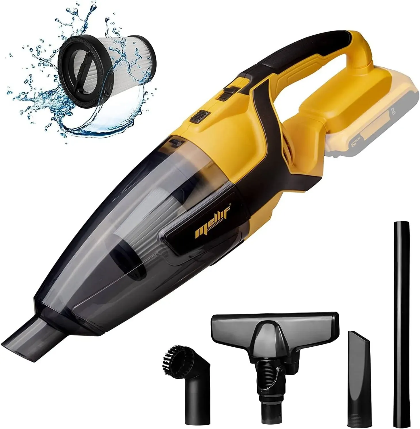 Cordless Vacuum for Dewalt 20V Max Battery, Handheld Electric Vacuum(No Battery)