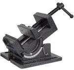 Wen 434TV 4.25-Inch Industrial Strength Benchtop and Drill Press Tilting Angle Vise