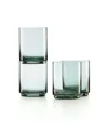 Tuscany Classics Stackable Tall Glasses Set, 4 Piece In Green