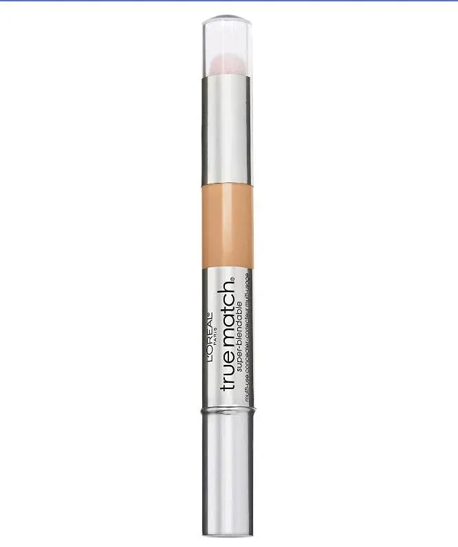 L'Oreal Paris Cosmetics True Match Super-Blendable Multi-Use Concealer Makeup, Medium W5-6, 0.05 Fluid Ounce