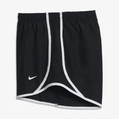 Nike Dri-Fit Tempo Big Kids' (Girls') Running Shorts Size S (Black)