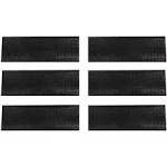 Envelor Indoor Outdoor Non-Slip Step Mats Stair Treads Rubber Step Mats - 6 Pack - 10" x 30"