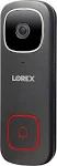 Lorex B451ajdb-e 2k Qhd Wired Smart Video Doorbell With Person Detection [black]