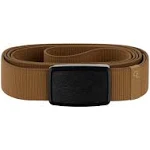 Groove Life Groove Belt Low Profile - Men's Stretch Nylon Belt with Magnetic Aluminum Buckle, Lifetime Coverage