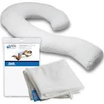 Contour Swan Body Pillow w/Pillowcase - As Seen on TV