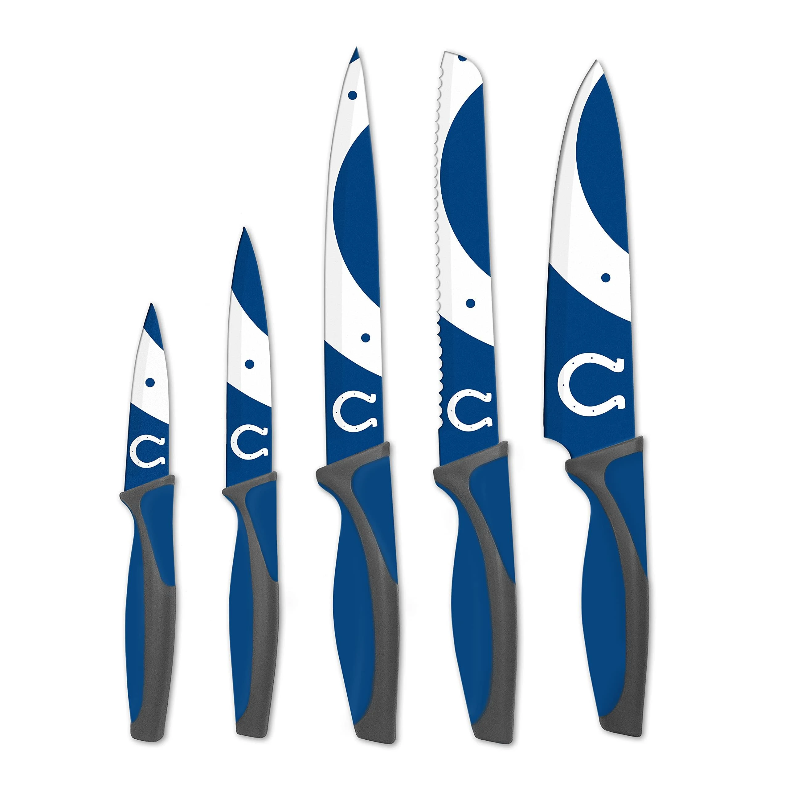 The Sports Vault NFL Indianapolis Colts Kitchen KnivesThe Sports Vault NFL Indianapolis Colts Kitchen Knives