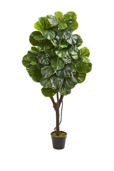 Fiddle Leaf Fig Artificial Tree In Green