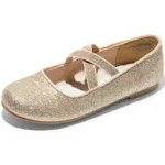 DREAM PAIRS Girls Ballerina Dress Shoes Mary Jane Flats