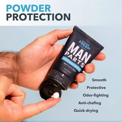 SweatBlock Parts Deodorant for Men POWDER Lotion