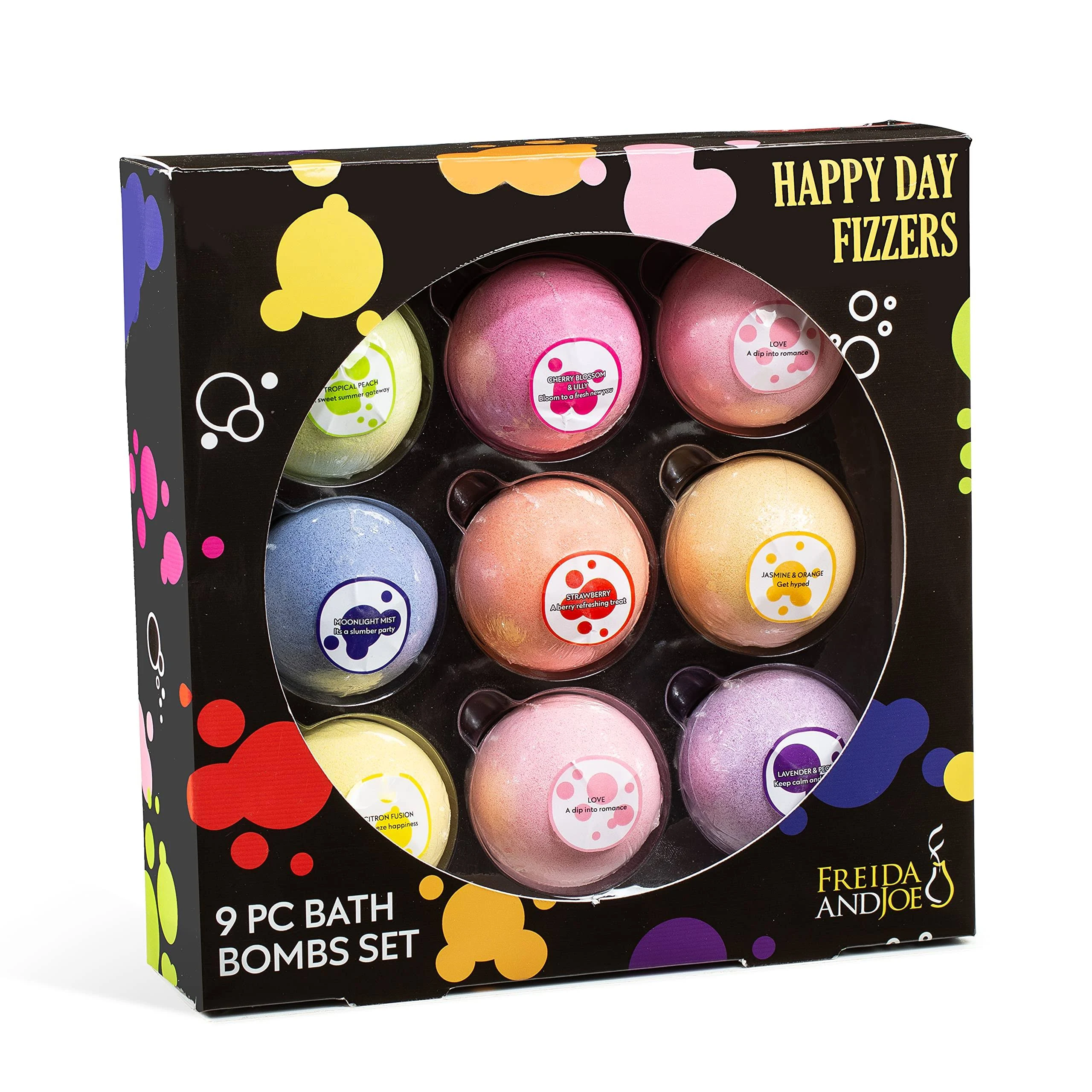 Happy Day Fizzers Bath Bomb Spa Gift Set