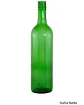 Green Wine Bottles, 750 ml Capacity (Pack of 12)