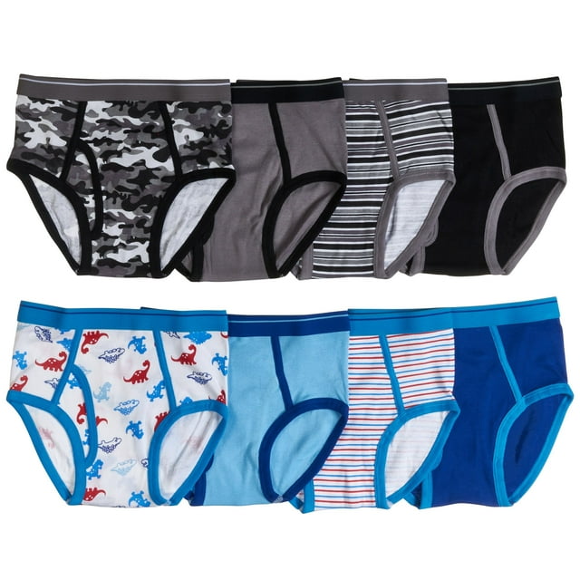 Trimfit Boys' Cotton Briefs (8 Pack) - Assorted Colors