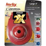 Korky High Performance Universal Toilet Flapper Red 3&#034; 3070BP