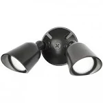 WAC Lighting Endurance Double LED Spot Light in Black