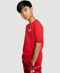 Nike Boys' Sportswear Futura T-Shirt, XL, University Red/White