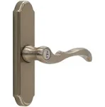 Larson M2 Brushed Nickel Zinc Mortise Latch, Silver